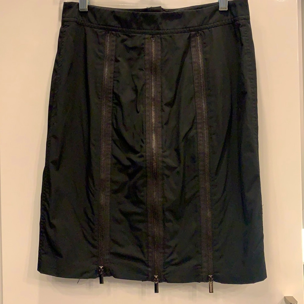 BCBGMaxAria Punk Skirt with Zippers